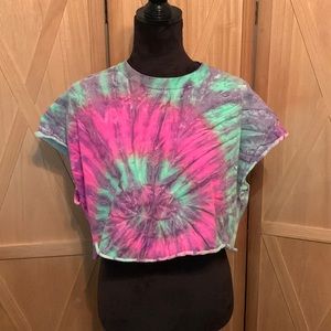 Tie dye crop top